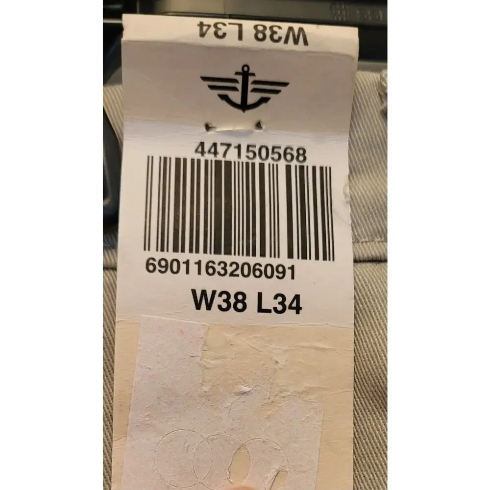 NWT Dockers Pants Mens 38x34 Flex Comfort Khaki Straight Leg Workwear/Casual